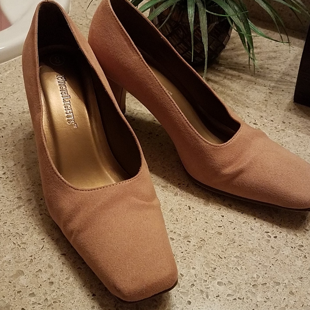 Highlights Suede Classic Heels.
